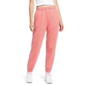 Circle X Women's Elastic Ankle Cozy Jogger Sweatpants‎ in Coral XLarge MSRP $35